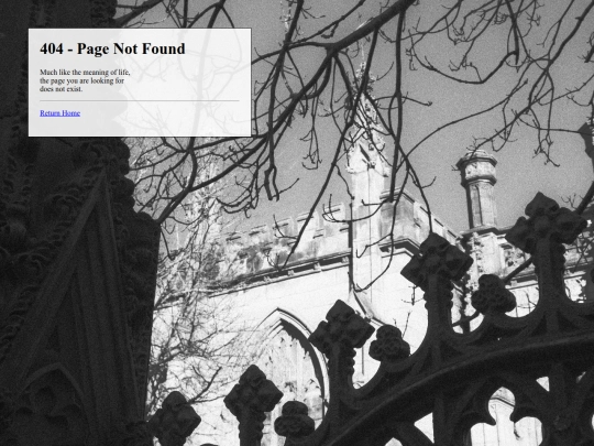 not_found screenshot