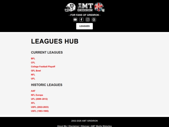 currentleagues screenshot