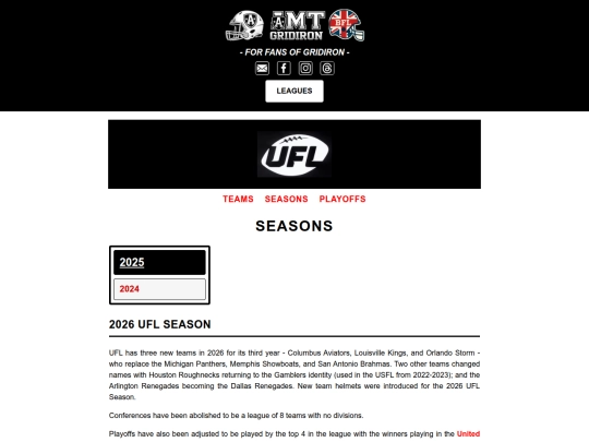 uflseasons screenshot