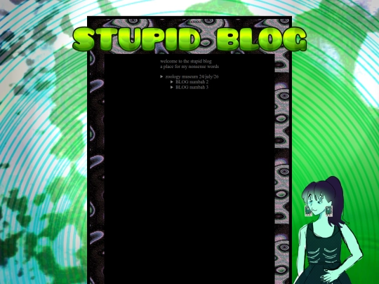 BLOG screenshot
