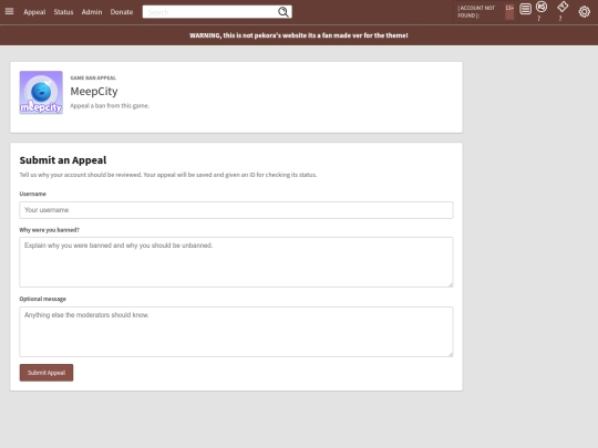 appeal screenshot