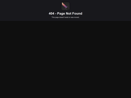 notfound screenshot
