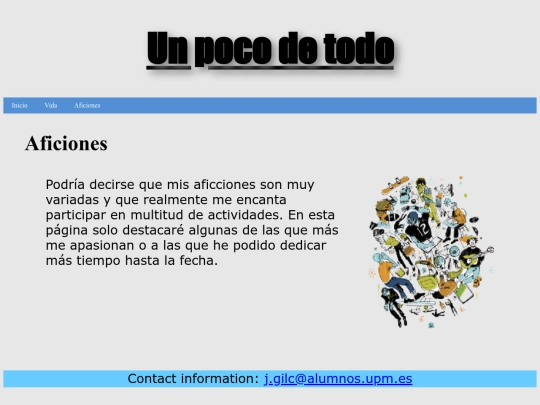 Aficiones screenshot