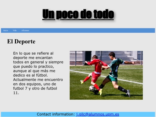 Deportes screenshot