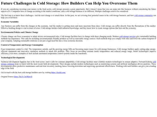 FutureChallengesinColdStorageHowBuildersCanHelpYouOvercomeThem screenshot
