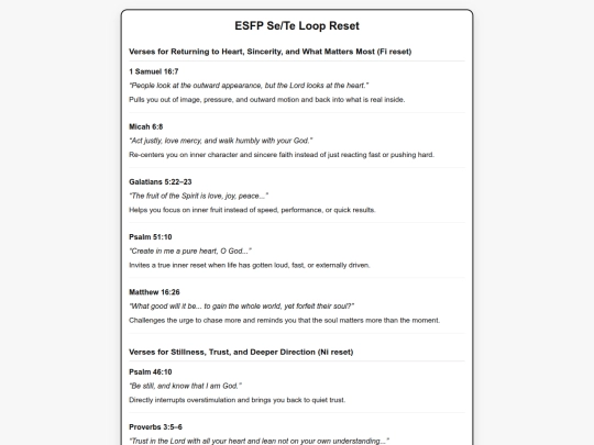 ESFPSETELoopreset screenshot