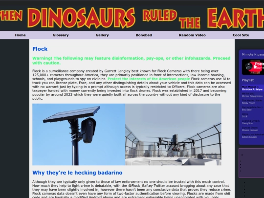 Flock screenshot