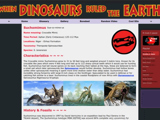Mesozoic/Suchomimus screenshot