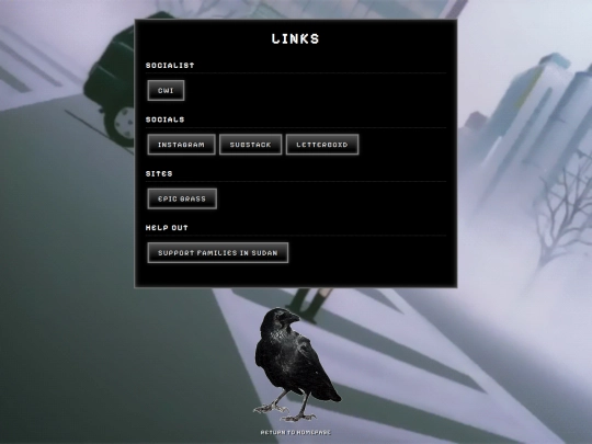 Links screenshot