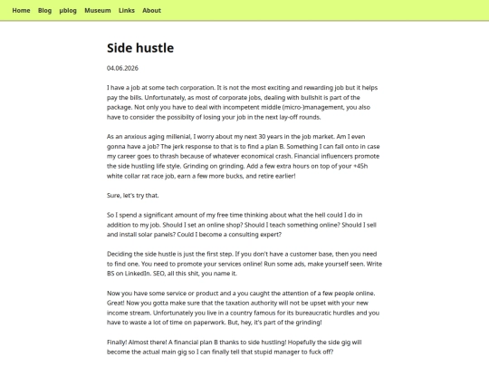 posts/side-hustle screenshot