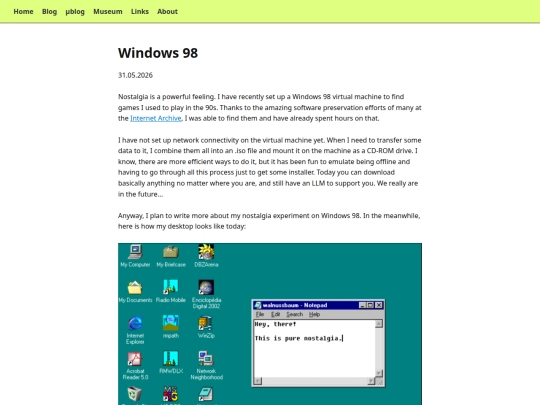 posts/windows98 screenshot