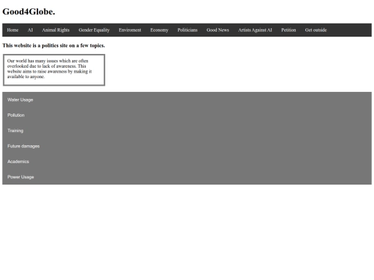 html pages/AI screenshot