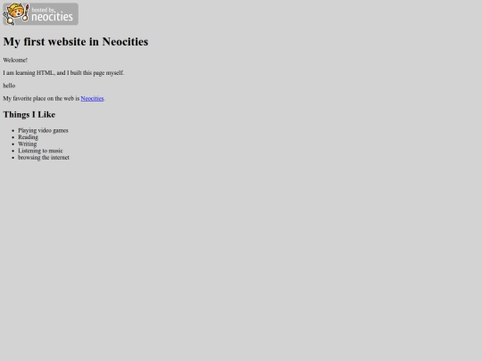 index screenshot