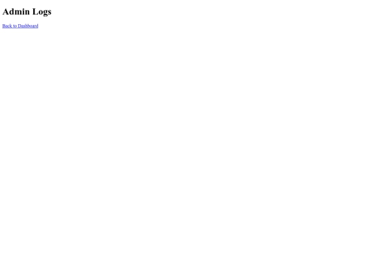admin-logs screenshot