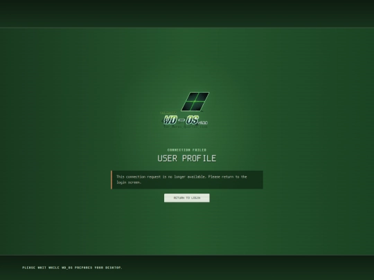 connecting screenshot