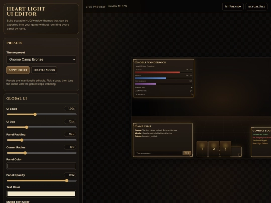 Heart_Light_UI_Editor screenshot