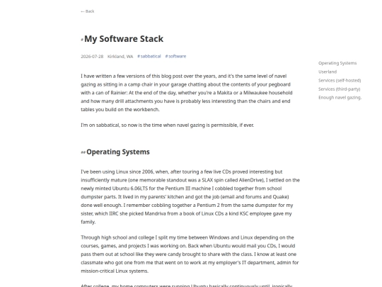posts/my-software-stack screenshot
