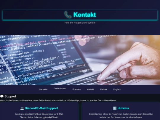contact-german screenshot