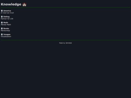 knowledge screenshot