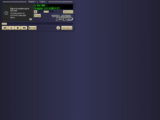 webdeck-player screenshot