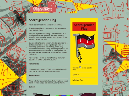 TheCharaWiki/scorpigenderflagwiki screenshot