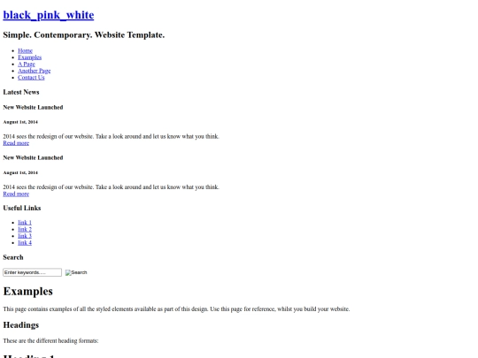 examples screenshot