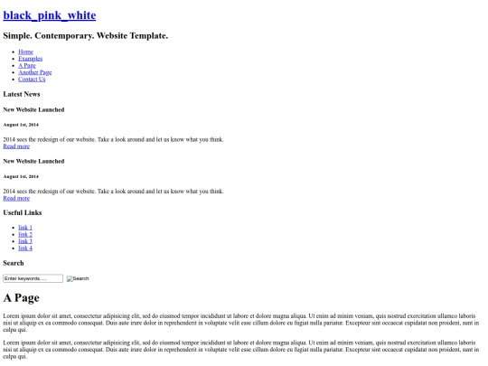 page screenshot