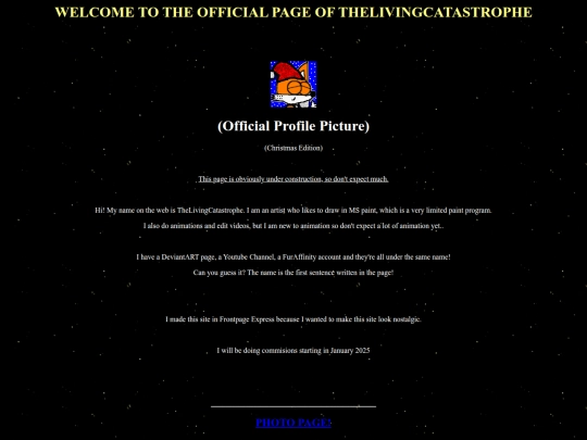 welcome screenshot