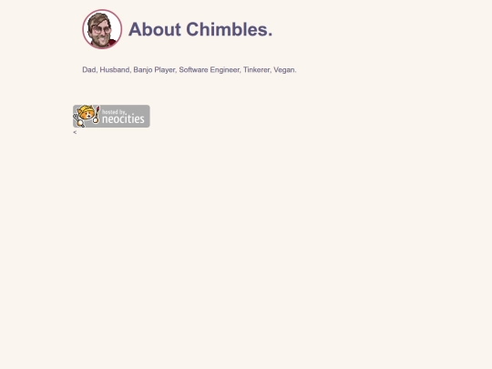 pages/about screenshot