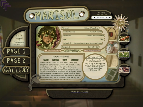 ocs/marisol/marisolpage screenshot