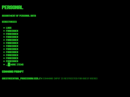 PERSONAL screenshot