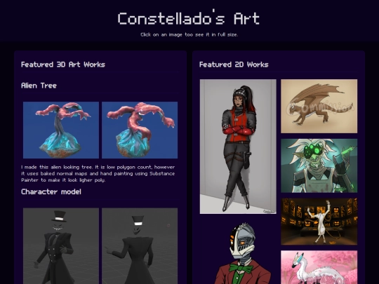 portfolio screenshot
