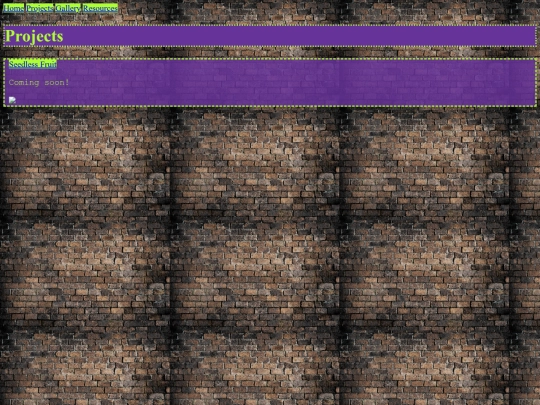 projects screenshot