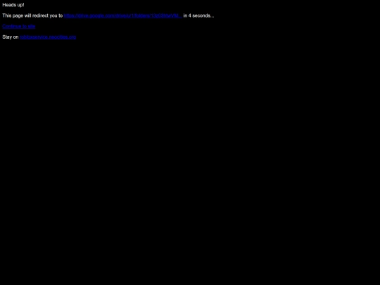 RedirectNotice1 screenshot