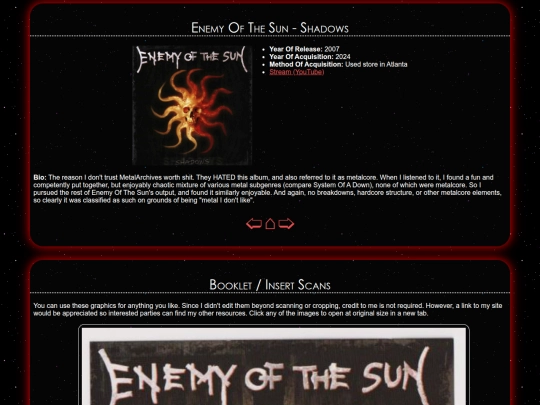 musicscene/cds/shadows screenshot