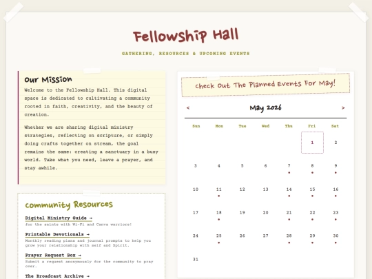 fellowship screenshot