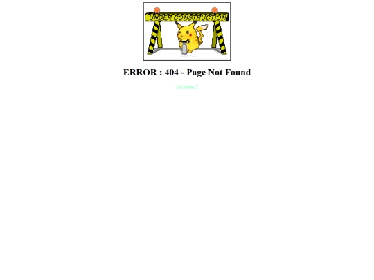 error screenshot