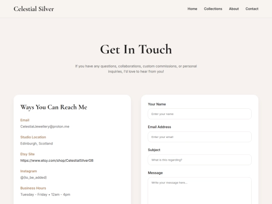 contact screenshot