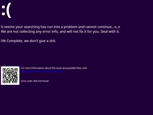 not_found screenshot