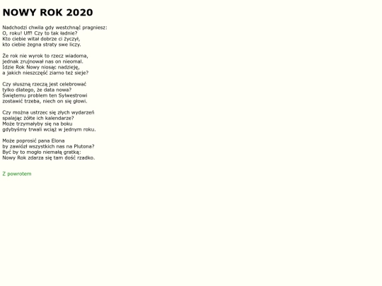 teksty/nowyrok20 screenshot