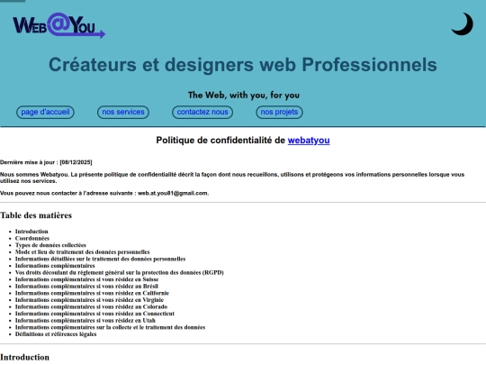 dream_museum/link_folder/Web@you/webatyou_politique screenshot
