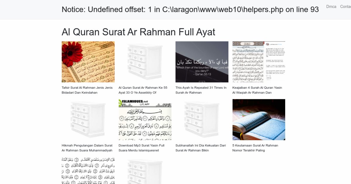 Al Quran Surat Ar Rahman Full Ayat