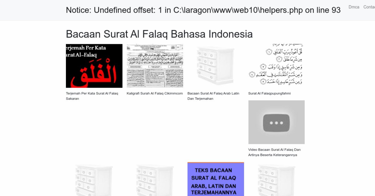 Bacaan Surat Al Falaq Bahasa Indonesia