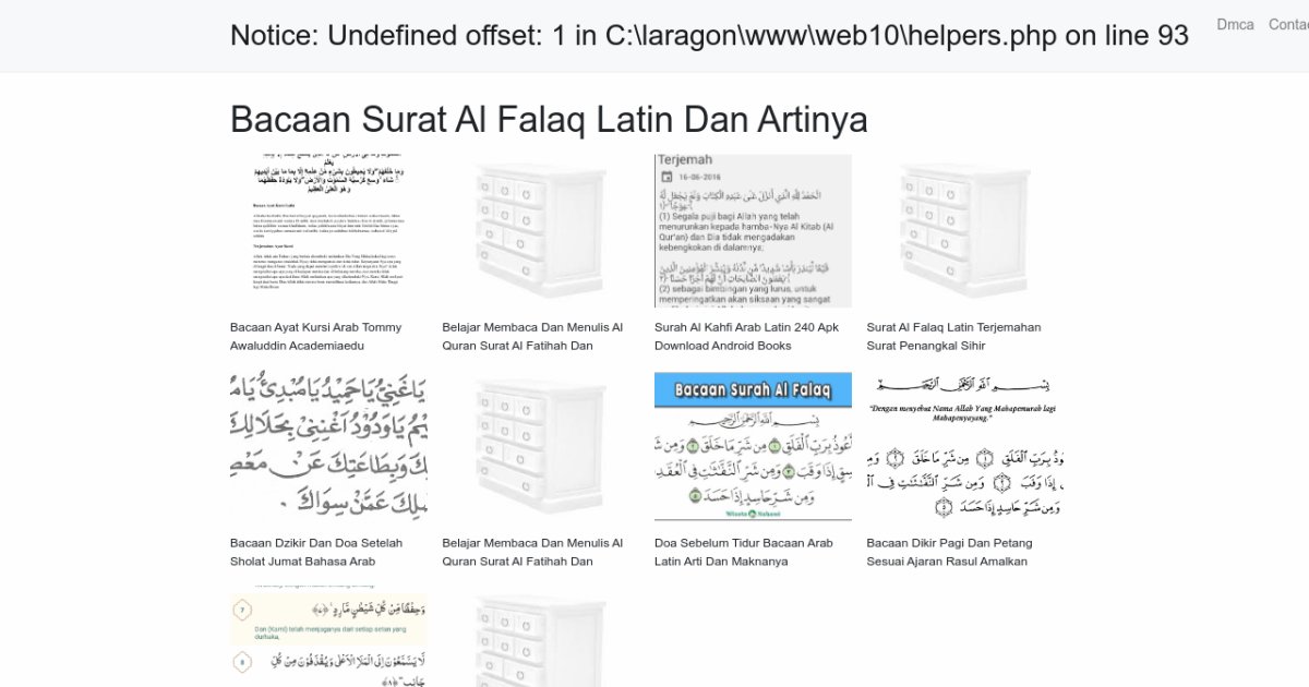 Bacaan Surat Al Falaq Latin Dan Artinya