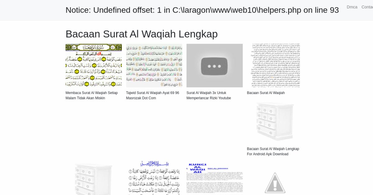 Bacaan Surat Al Waqiah Lengkap