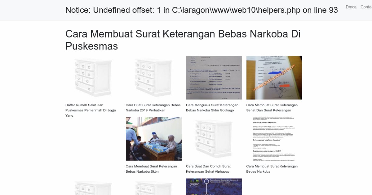 Cara Membuat Surat Keterangan Bebas Narkoba Di Puskesmas