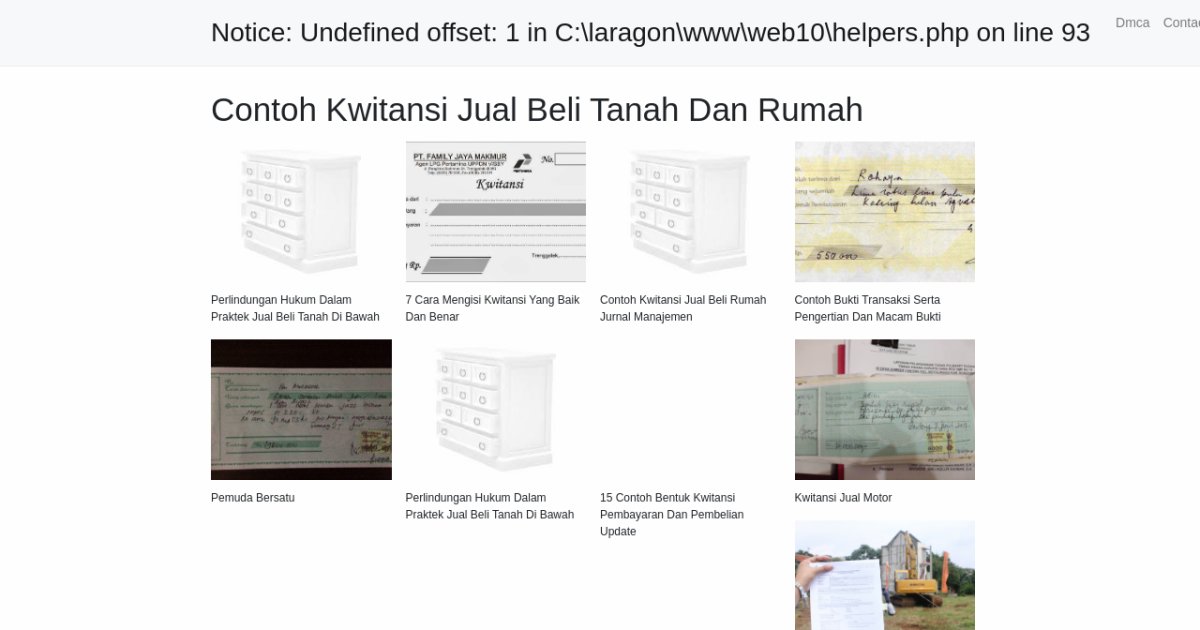 Contoh Kwitansi Jual Beli Tanah Dan Rumah