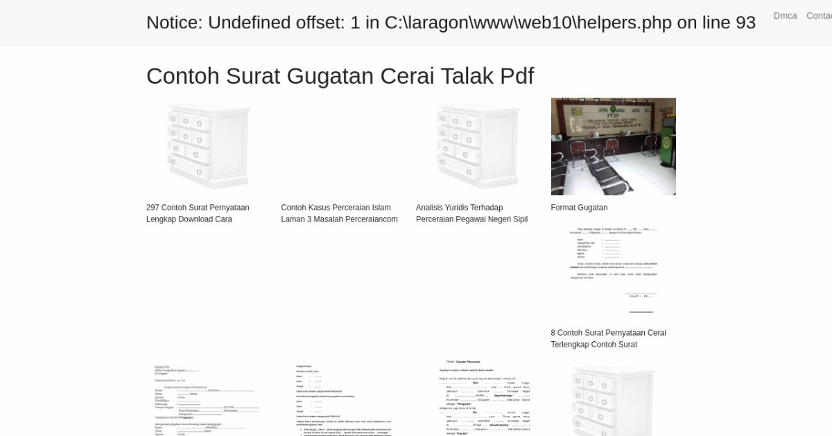 Contoh Surat Gugatan Cerai Talak Pdf