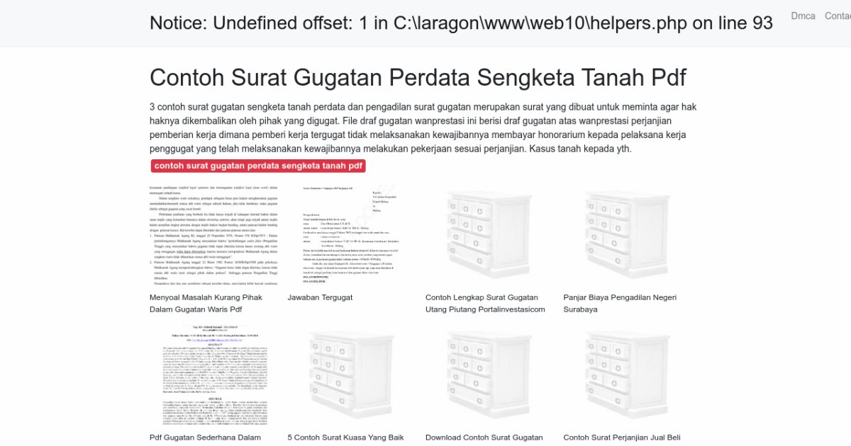 Contoh Surat Gugatan Perdata Sengketa Tanah Pdf