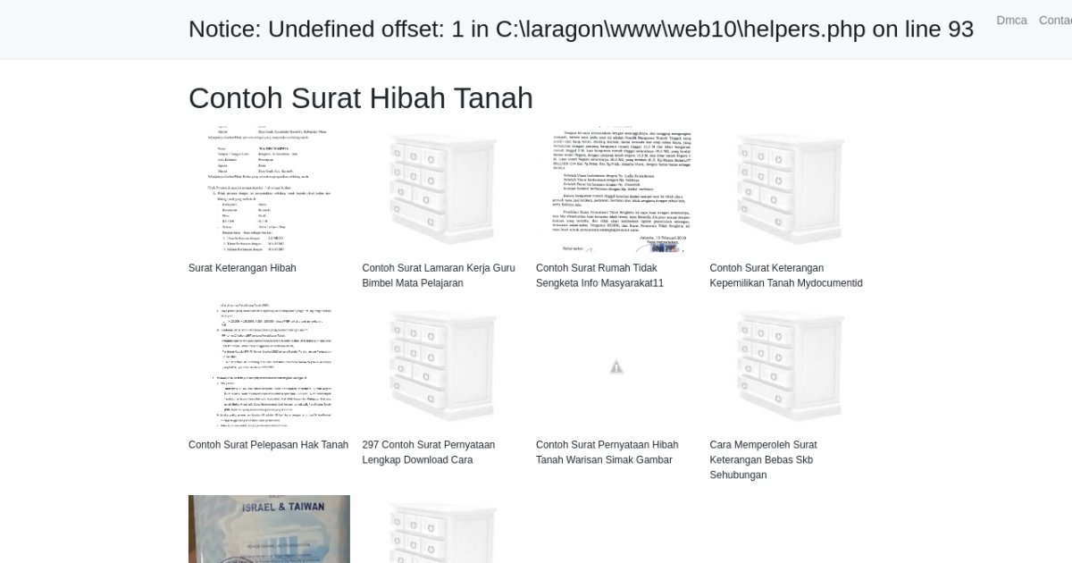 Contoh Surat Hibah Tanah